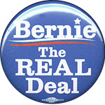 Bernie Sanders button